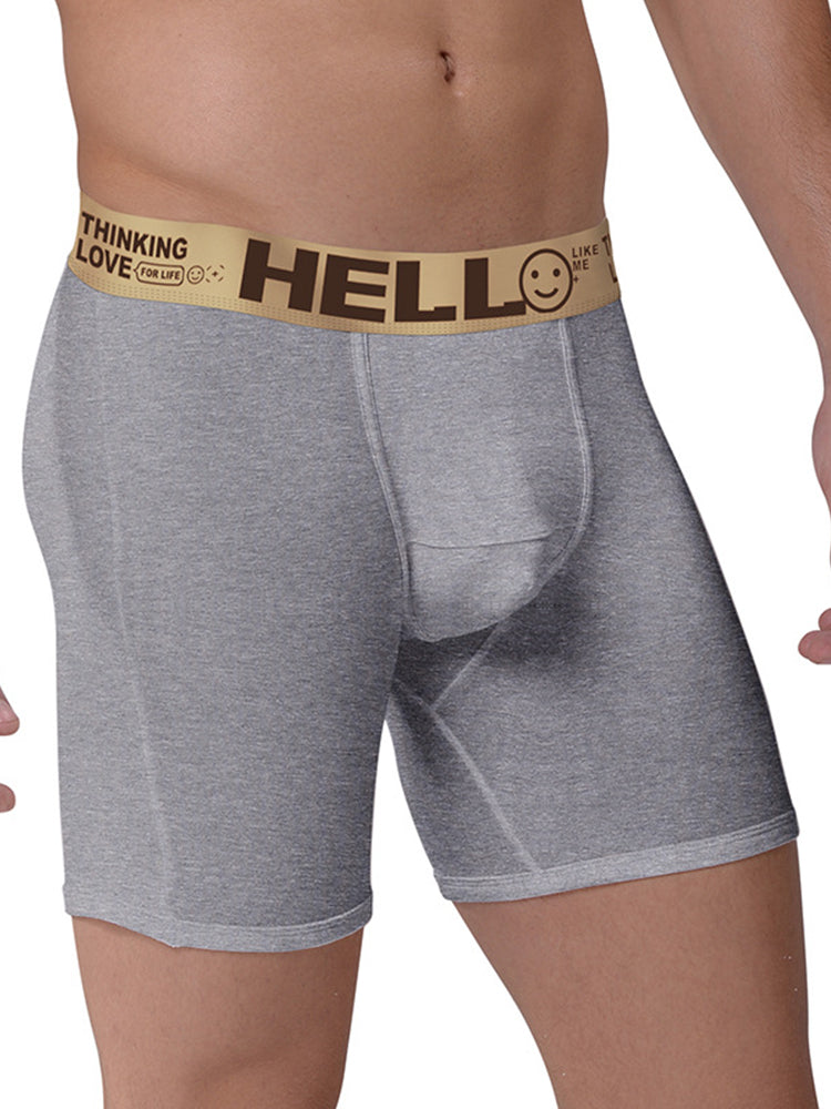 Men’s Sport U Convex Cotton Boxer Briefs