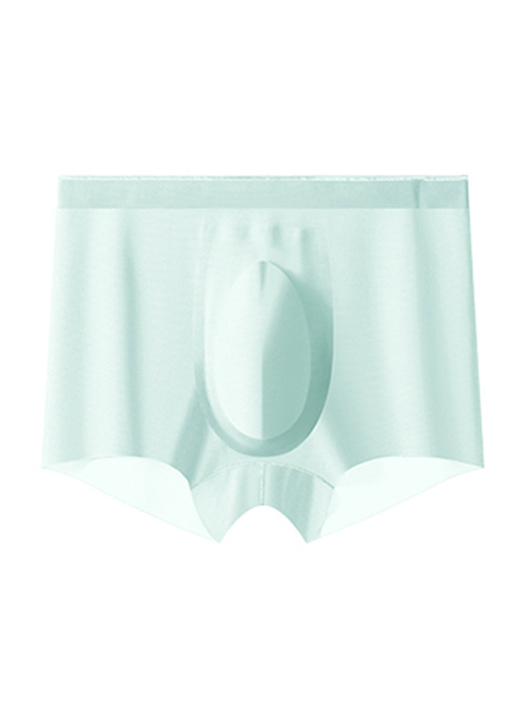 2 Pack Men's Ultra-Thin Ice Silk Quick-Dry Trunks