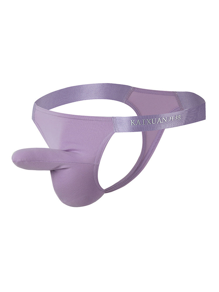 3 Pack Men's Bulge-Enhancing Thong - Low Rise & Breathable