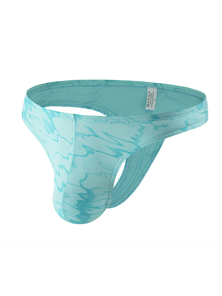 4-pack Men's Supportive Fit Lightweight & Airy Breathable Thong & Strings