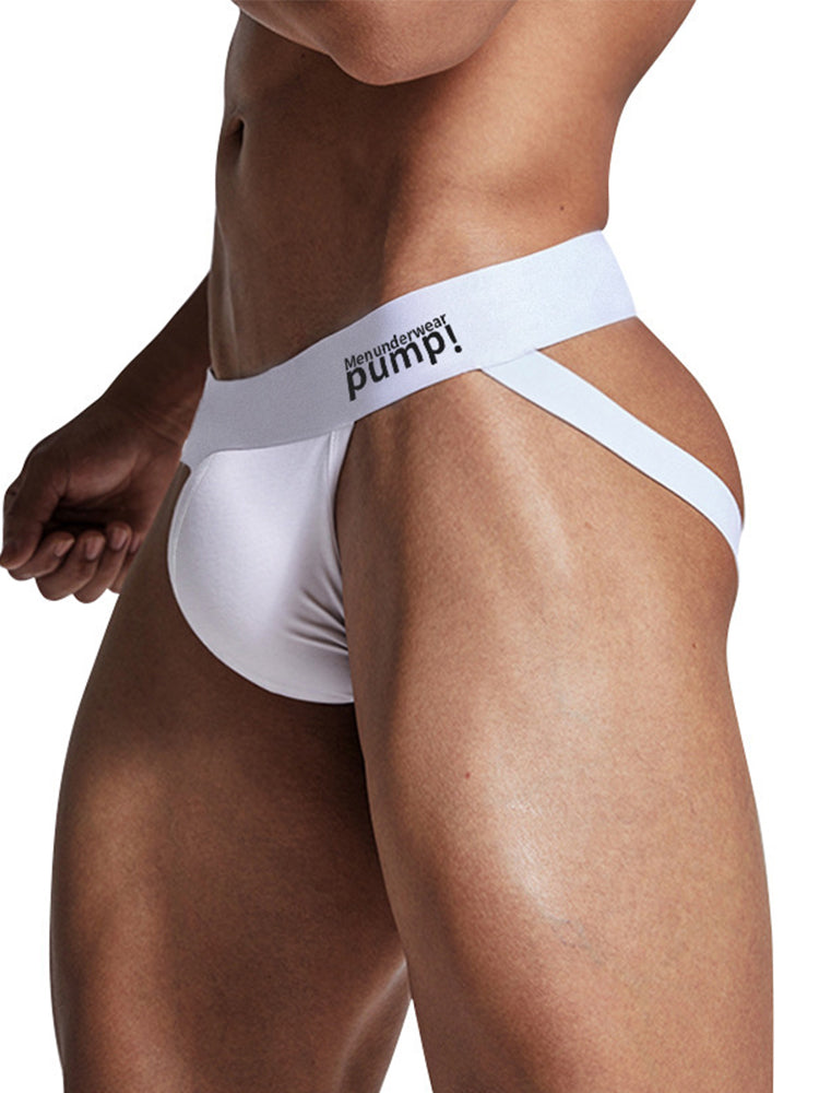 2 Pack Men's Sexy Thin Breathable Hip-Lifting Jockstrap