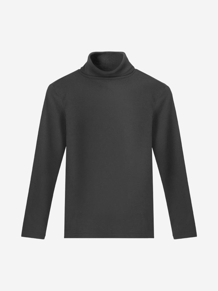 Men's Mid-high Collar Warm Cold-proof Long-sleeved Bottoming Shirt