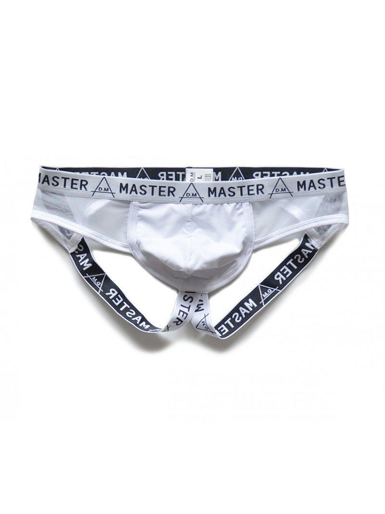 2 Pack Men's Low-Rise Sexy Double Strap Jockstrap