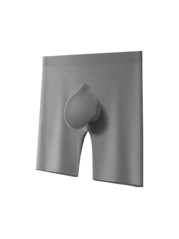 2 Pack Men's Ice Silk Anti-Chafing Quick-Dry Seamless Midway Briefs