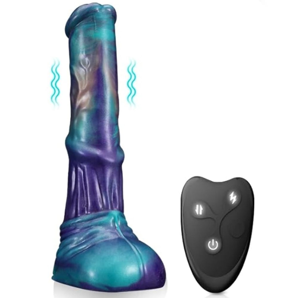 Thundr - 11.8 Inch Centaur Dildo – Thrusting & Vibrating Fantasy Dildo