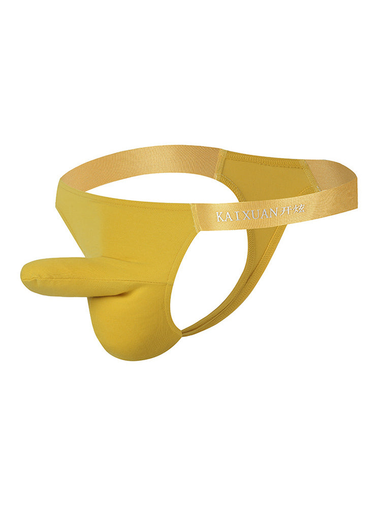 3 Pack Men's Bulge-Enhancing Thong - Low Rise & Breathable