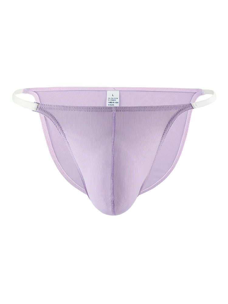 Men's Sexy Big Support Pouch Low-rise String Bikini