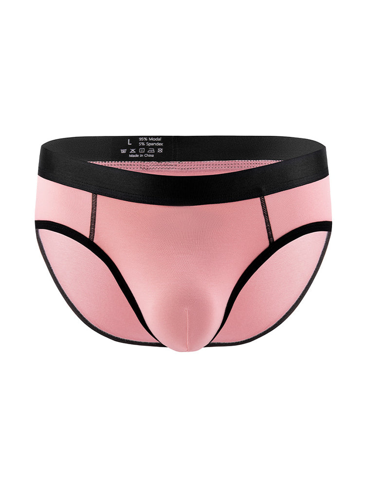 3-pack Men's Low-rise Compartment Lift Independent Pouch Briefs