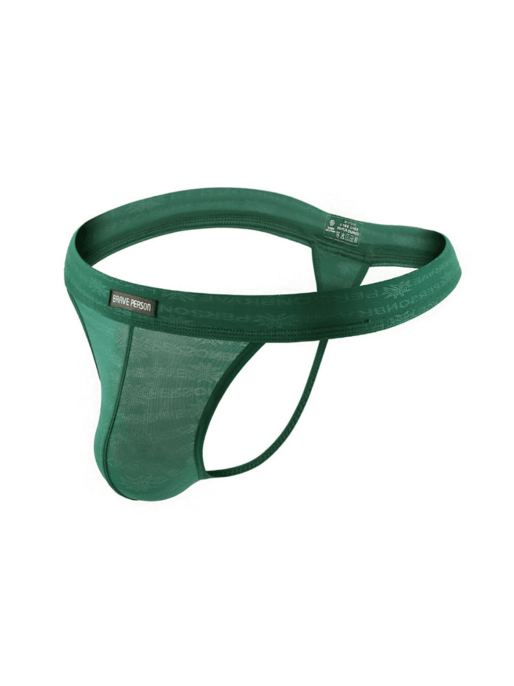 3-pack Men's Lace Obscure Embossed G-String Thong