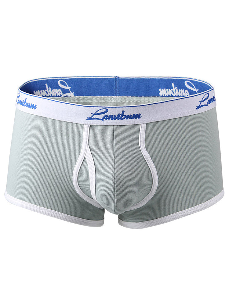 Men’s Thread Cotton Trunks with Fly
