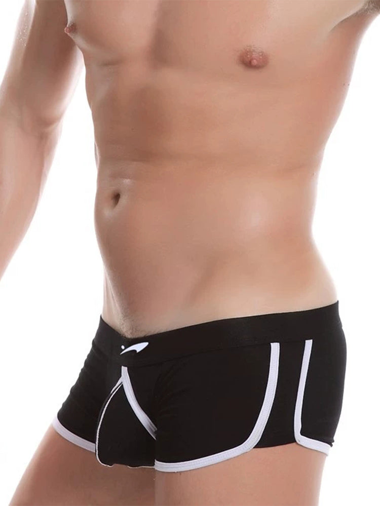 3 Pack Men's Modal U-convex Large Pouch Breathable Trunks