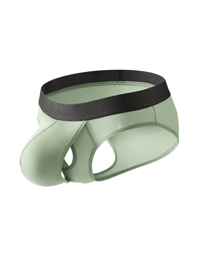 3-pack Men's Open Crotch Sexy Bullet Briefs