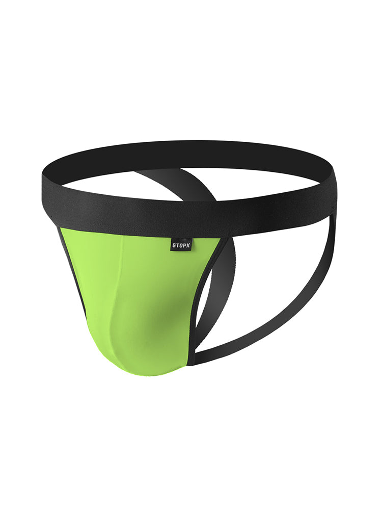 4-pack Men's Ice Silk Quick-Dry Breathable Mesh Jockstrap