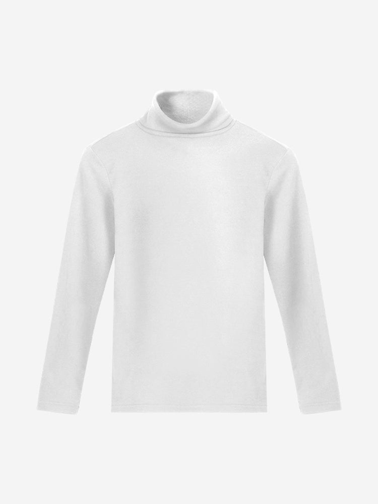 Men's Mid-high Collar Warm Cold-proof Long-sleeved Bottoming Shirt