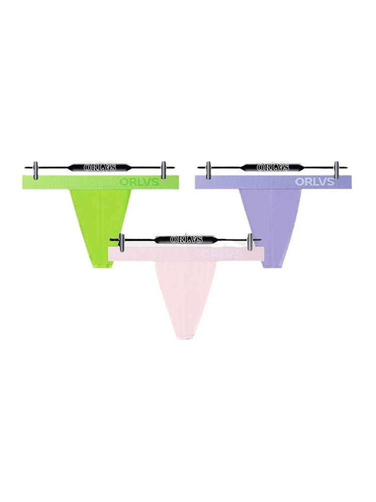 2 Pack Men's Large Pouch Enhancing Modal Breathable Thong