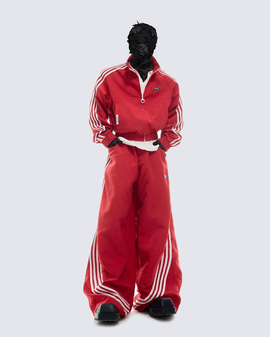 Retro Side Stripe Track Pants