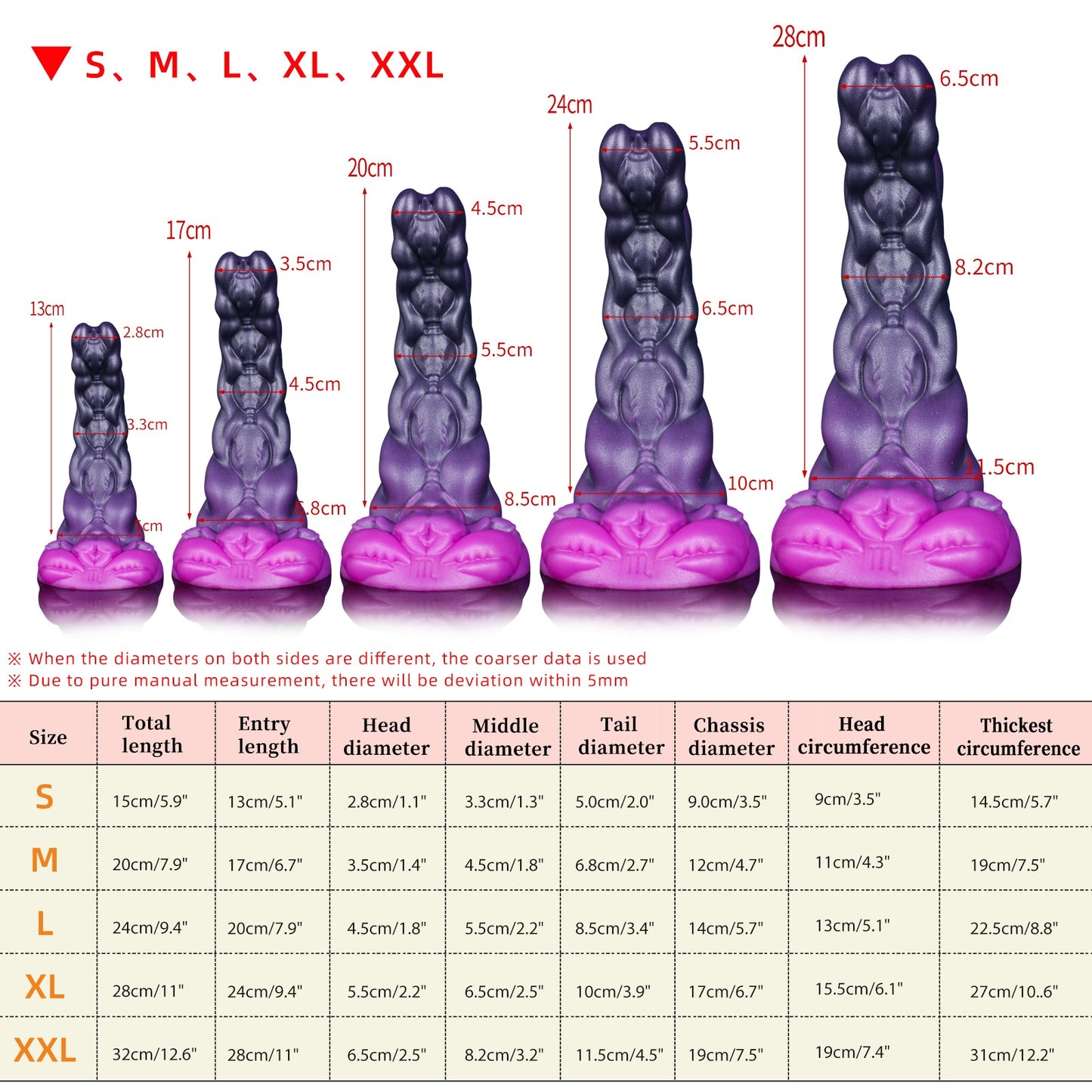 Nothosaur Scorpio - Fantasy Dildo - Zodiac Dildo - Scorpion Dildo