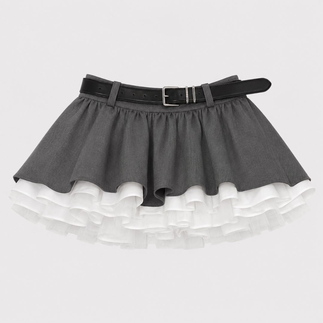 Cloud Ruffle Skirt
