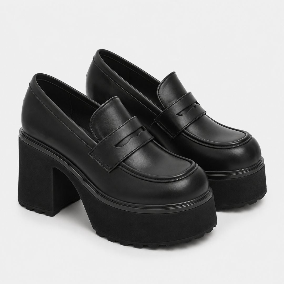Shadow Platform Loafers