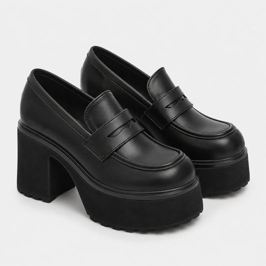 Shadow Platform Loafers