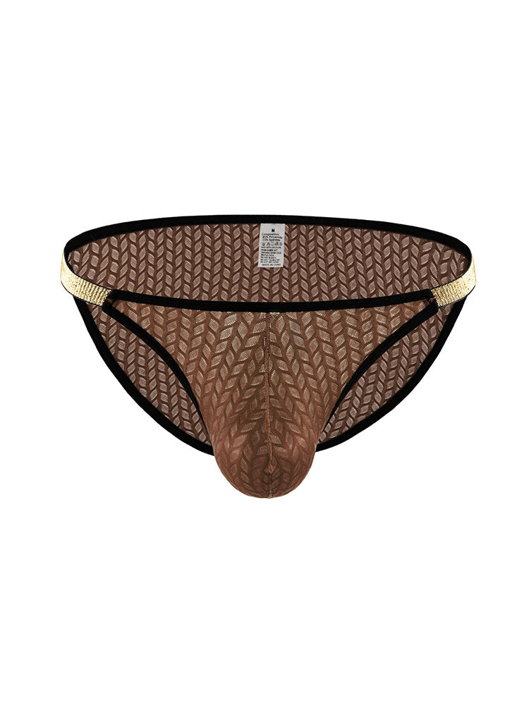 3 Pack Men's Sexy Low-Rise Hip-Lifting Briefs