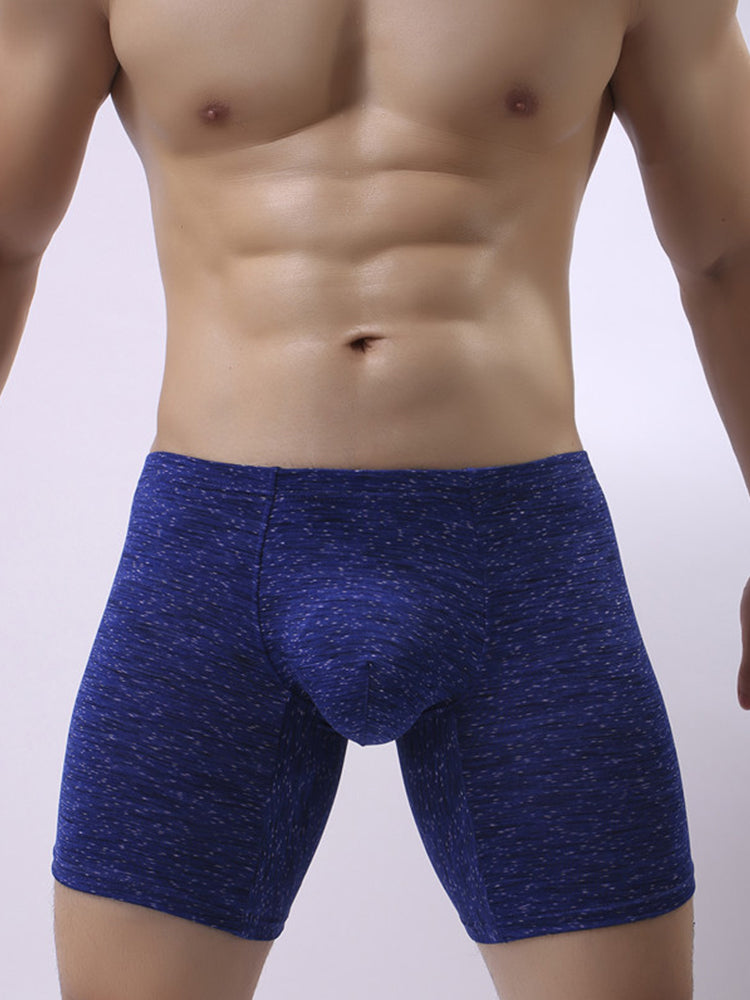 Men's Sport Anti-chafing Large Pouch Boxer Briefs