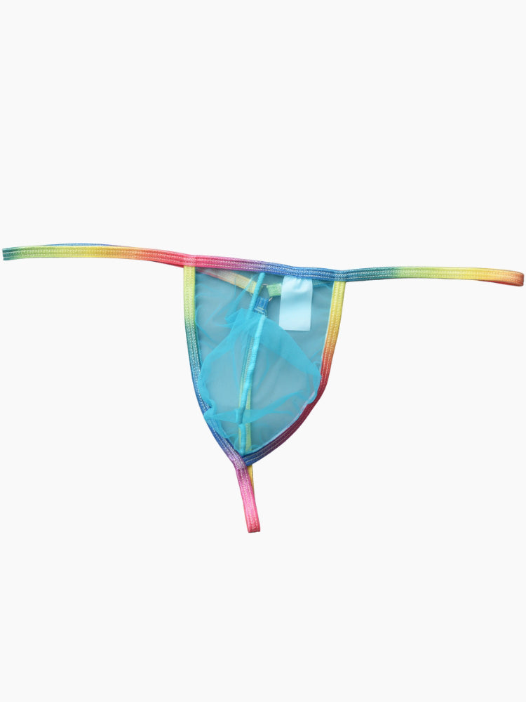 3 Pack Men's Sexy Lightweight & Airy Sporty Cut Anti-Chafing Strings