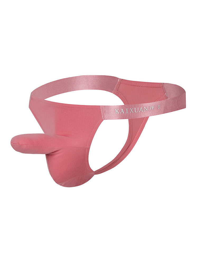 3 Pack Men's Bulge-Enhancing Thong - Low Rise & Breathable