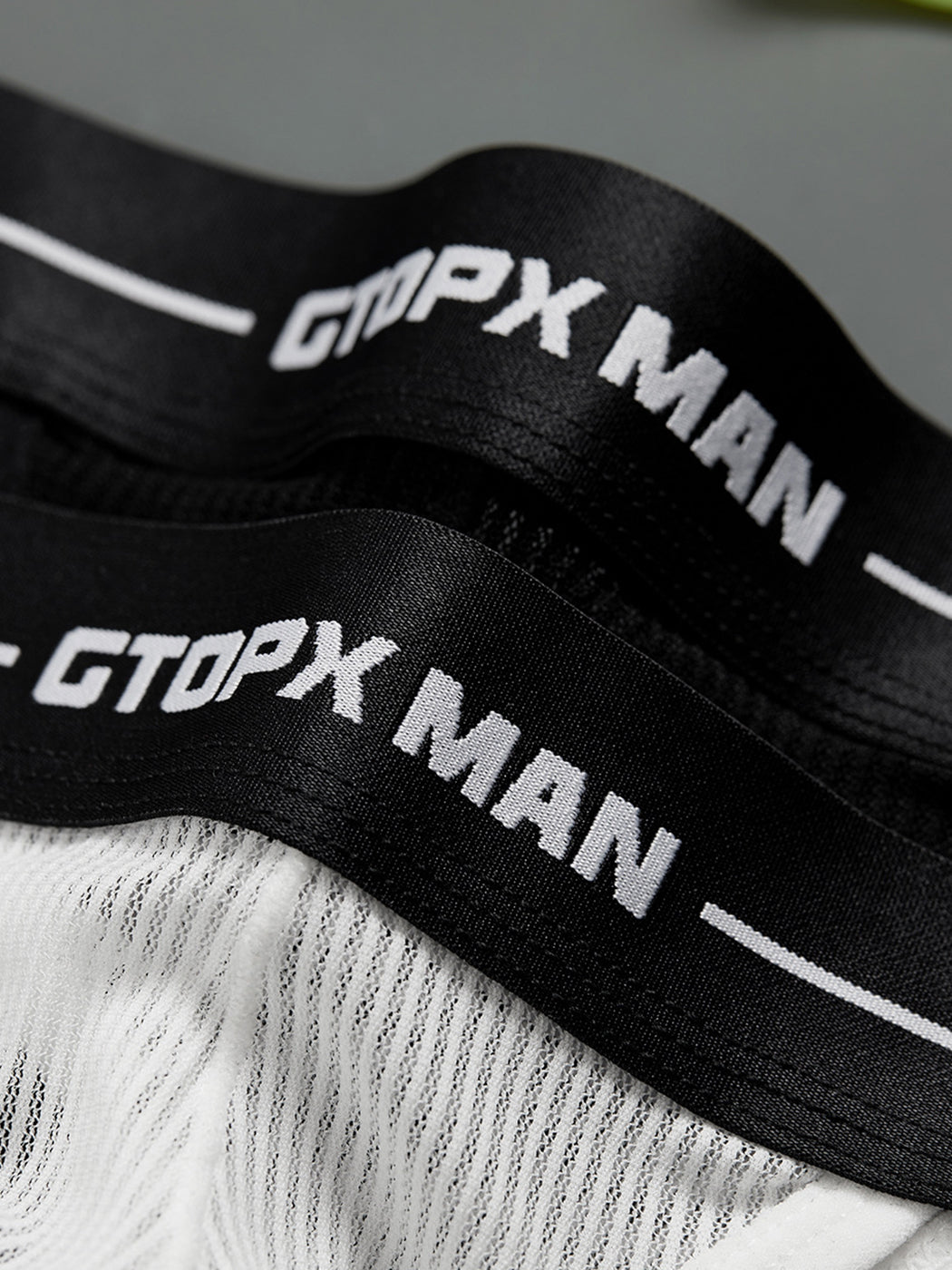 2 Pack Men’s Sexy T-Back Mesh Thong