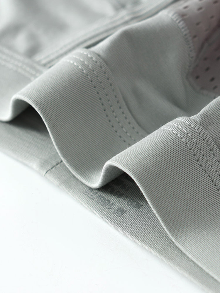 4 Pack Men’s U Convex Mesh Pouch Briefs