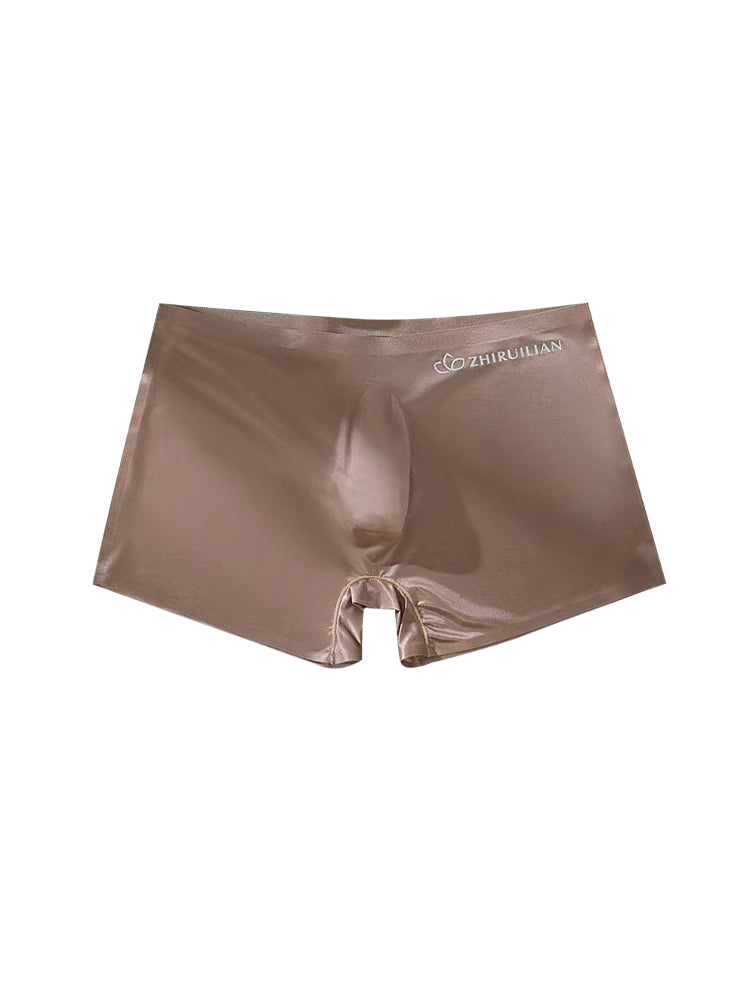 2-pack Men's Translucent Seamless 3D Pocket Trunks