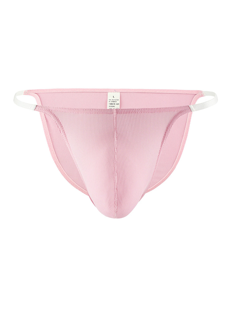 Men's Sexy Big Support Pouch Low-rise String Bikini