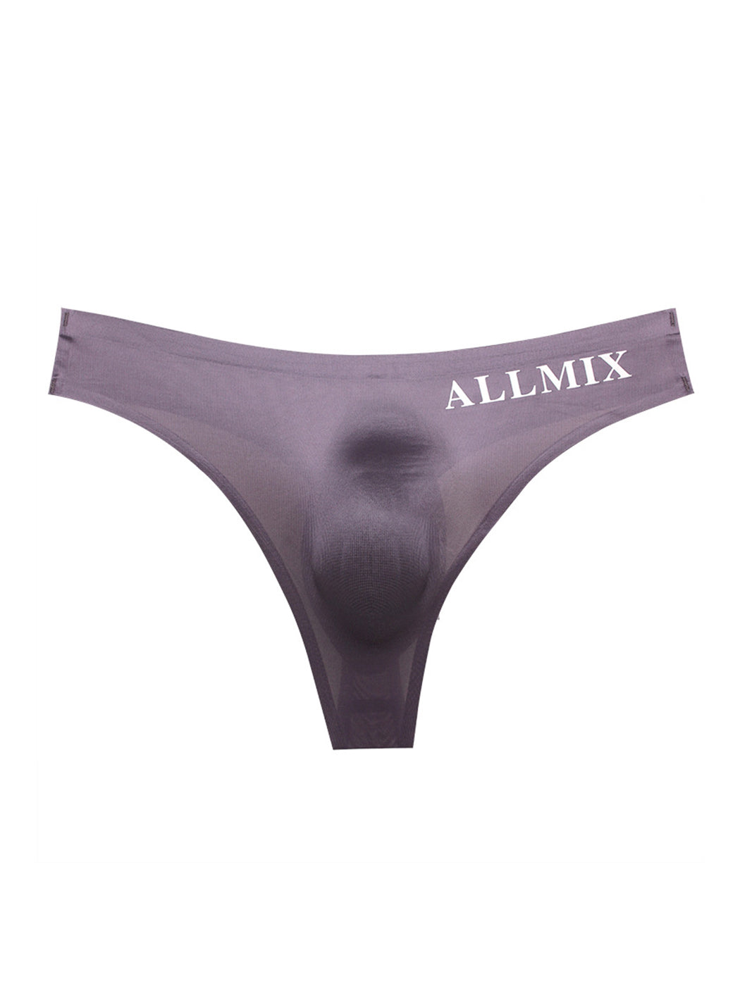 4 Pack ALLMIX Men's Sexy Seamless T-back Thongs