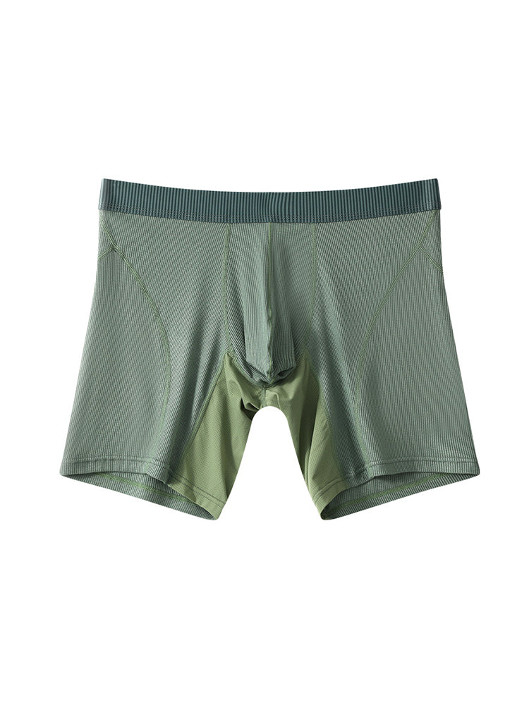 2 Pack Men’s Casual Ice Silk Midway Briefs