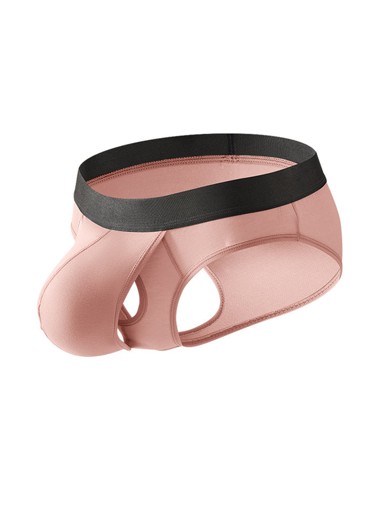 3-pack Men's Open Crotch Sexy Bullet Briefs