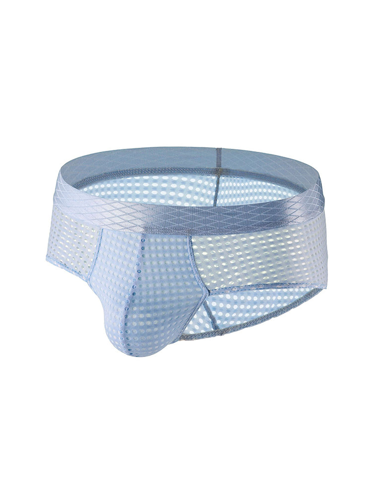 3 Pack Men's Quick-Dry Mesh Low-Rise Briefs