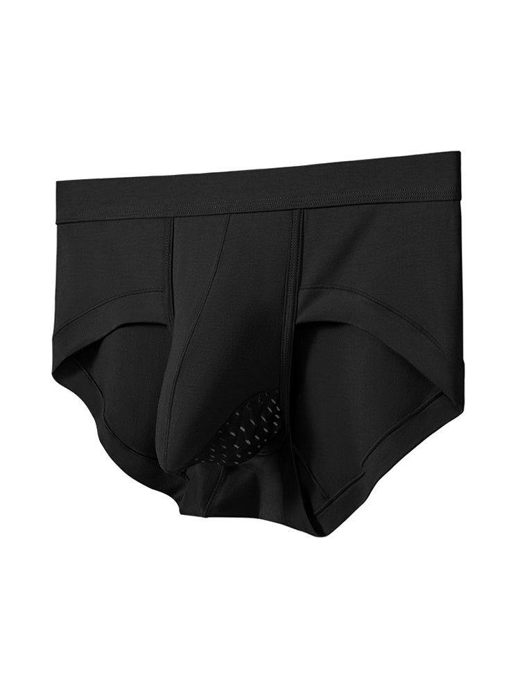 2 Pack Men's Breathable Pouch Separate Modal Briefs