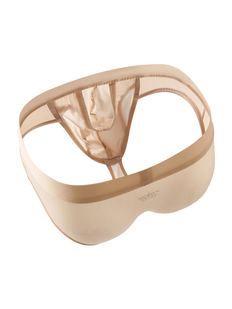 3 Pack Men's Fly Opening Supportive Pouch Stretch Premium Briefs