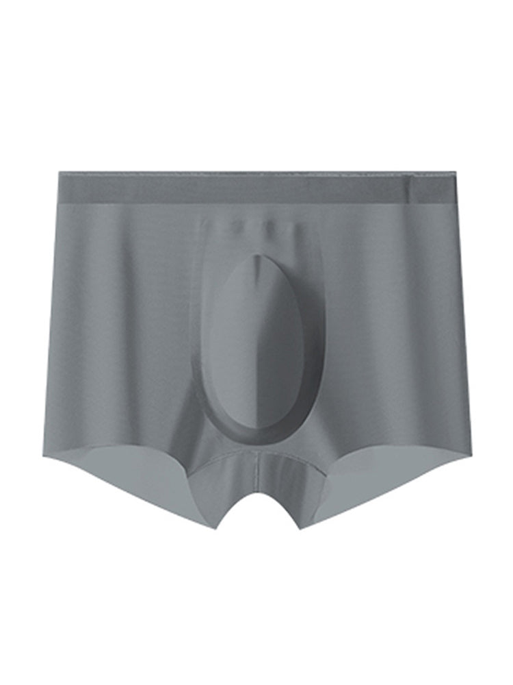 2 Pack Men's Ultra-Thin Ice Silk Quick-Dry Trunks