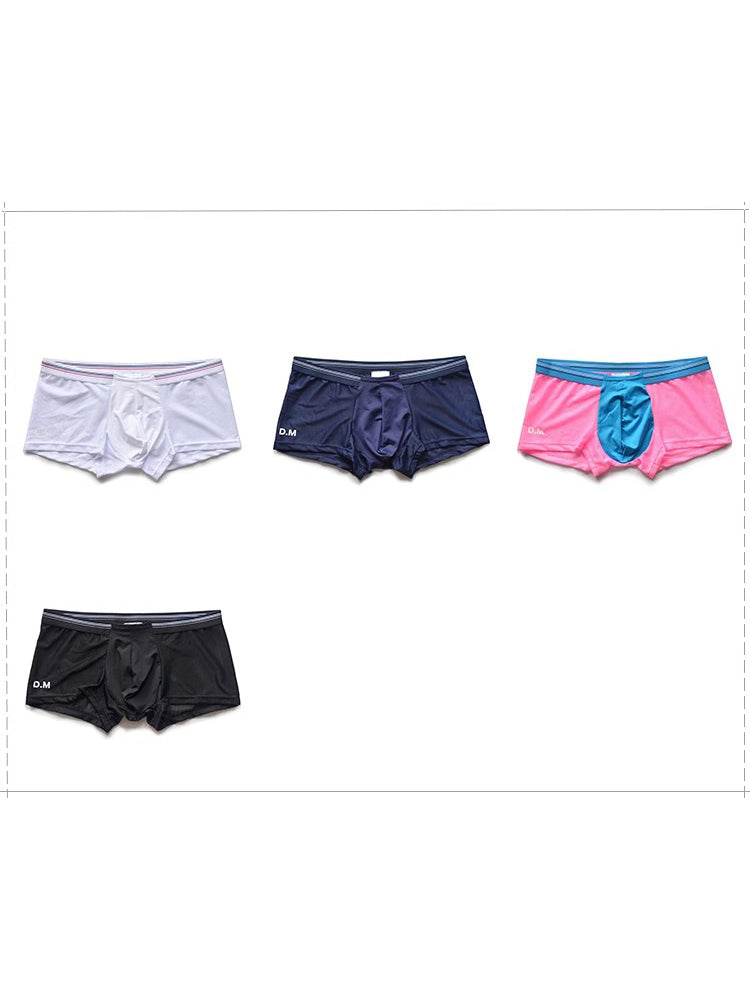 3 Pack Men's Nylon Mesh Breathable Quick-Dry Trunks