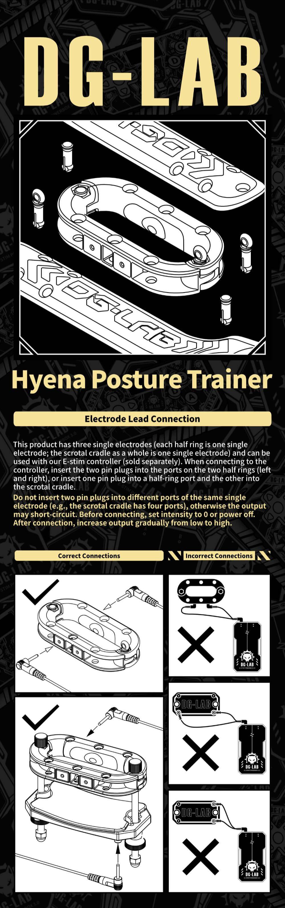 Dungeon Labs Hyena Posture Trainer