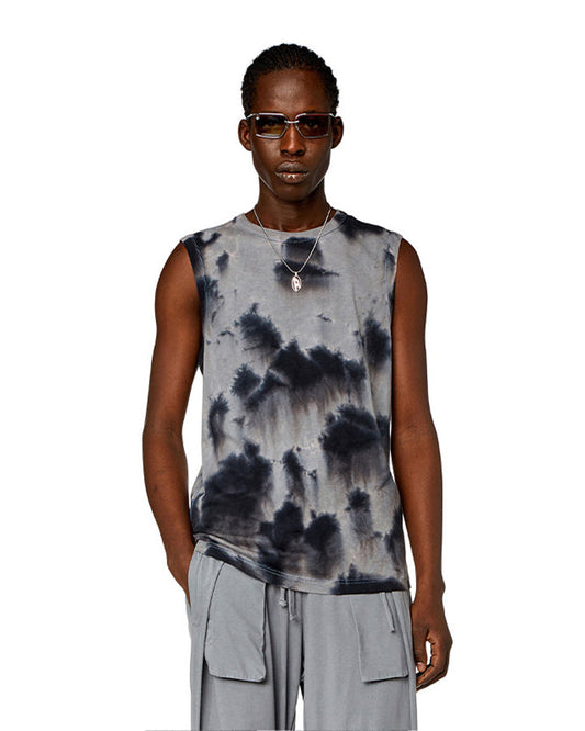New Grunge Tie-Dye Sleeveless Tank Top