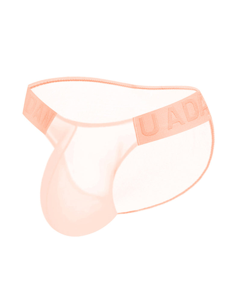 2 Pack Ultra-Thin Men's Breathable Semi-Transparent Sexy Bikini