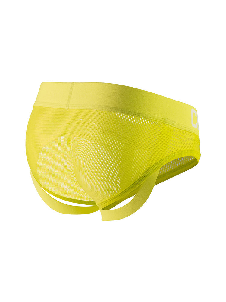 2 Pack Men's Mesh Breathable Multi-Functional Lifting Briefs