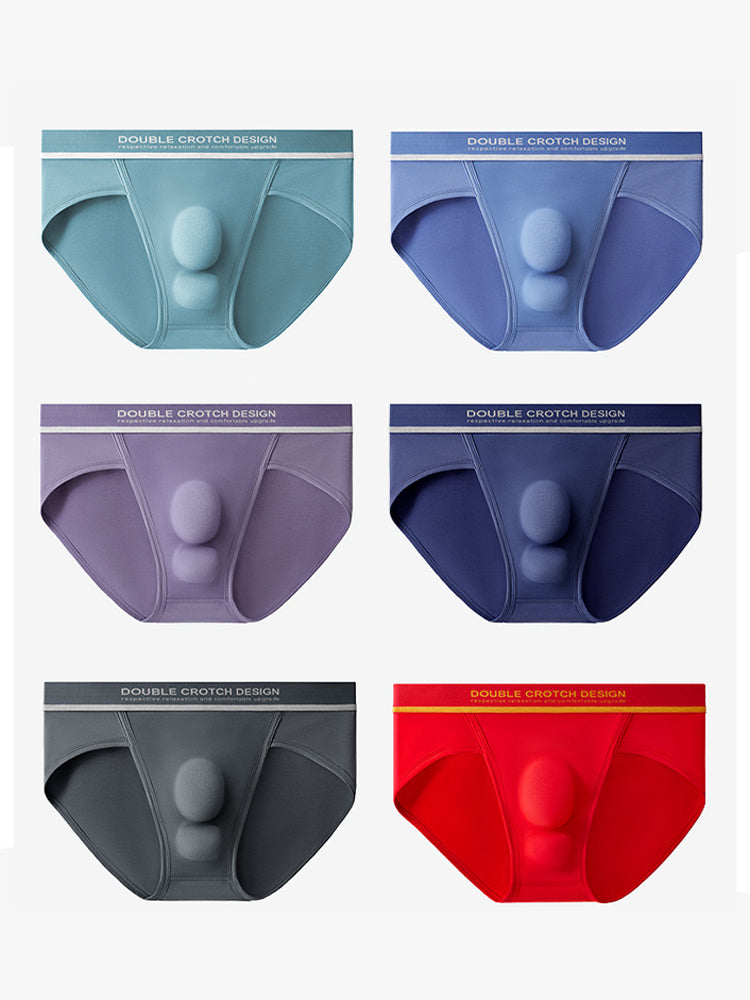 Men's Double-Crotch Separation Ultra-Soft Modal Briefs