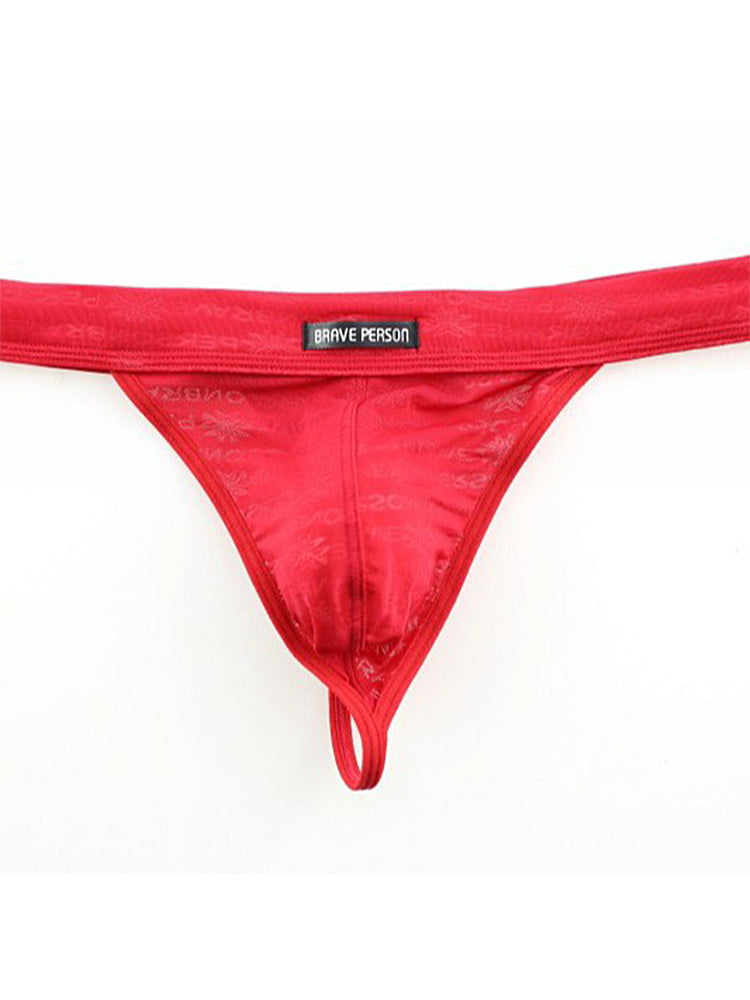 3-pack Men's Lace Obscure Embossed G-String Thong