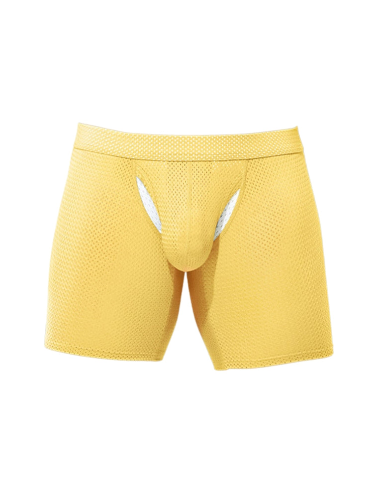 2 Pack Men's Sporty Cut Anti-Chafing Breathable Stretch Fit Midway Briefs