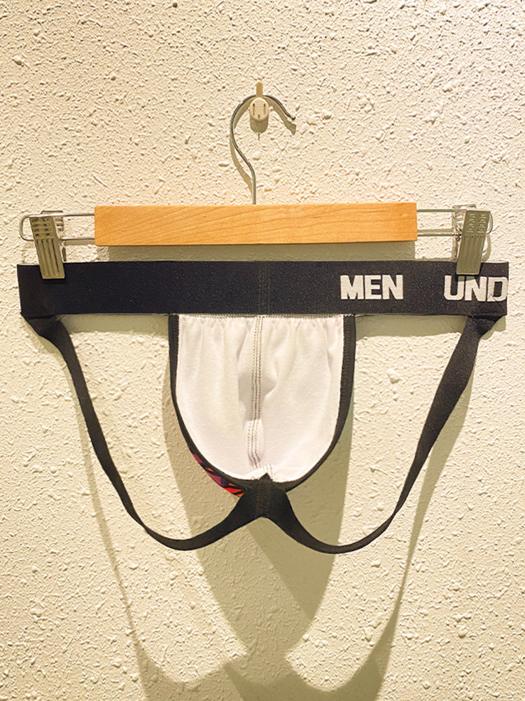 Men’s Sexy Graffiti Pouch Thongs