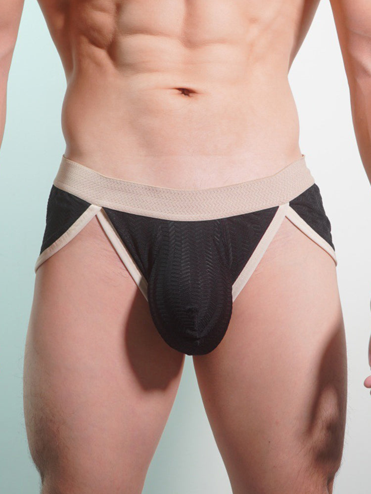 2 Pack Men's Breathable High-Stretch Seamless Comfort Odor-Control Briefs