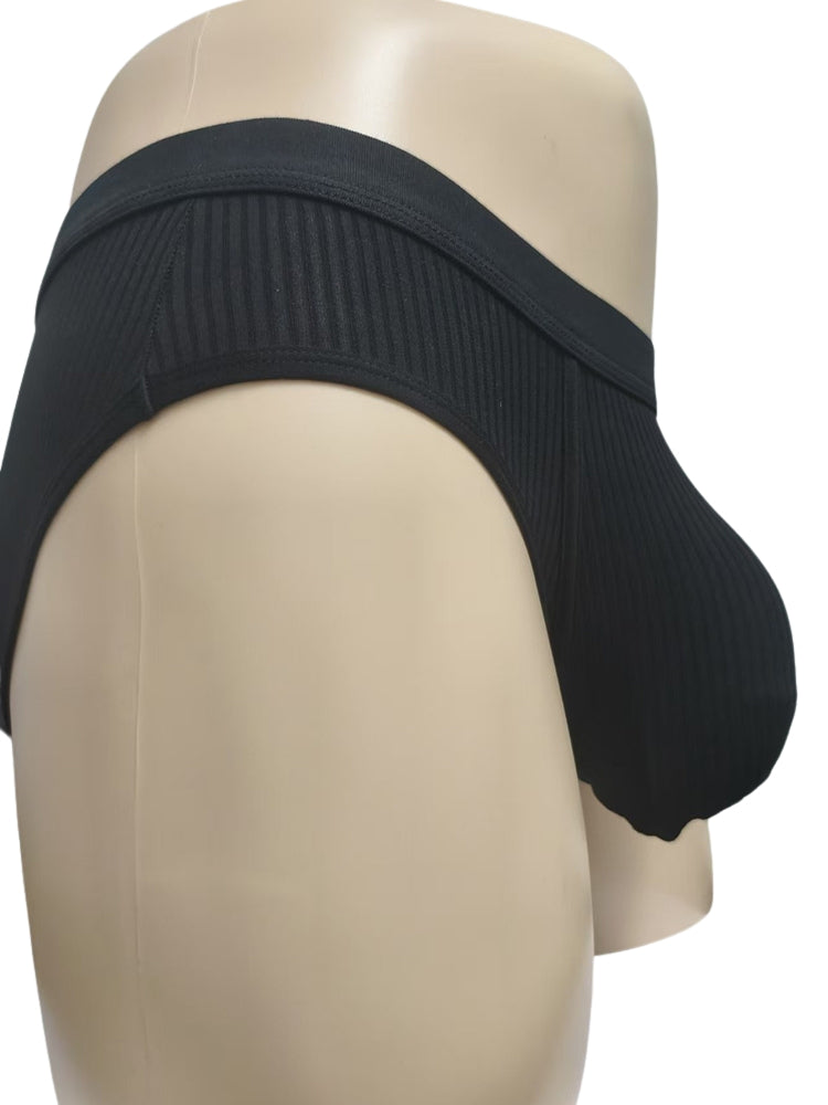 3 Pack Men's Seamless Comfort Large Supportive Pouch Sexy Low-Rise Briefs